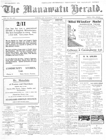 Issue page