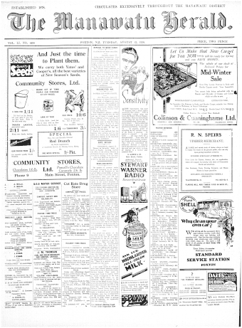 Issue page