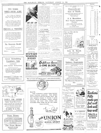 Issue page