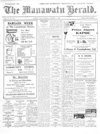 Issue page