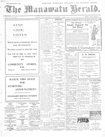 Issue page