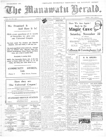 Issue page