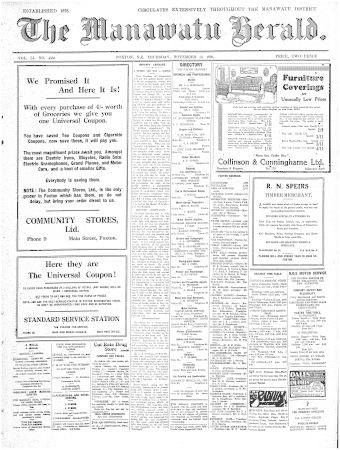Issue page