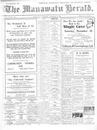 Issue page