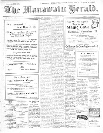 Issue page