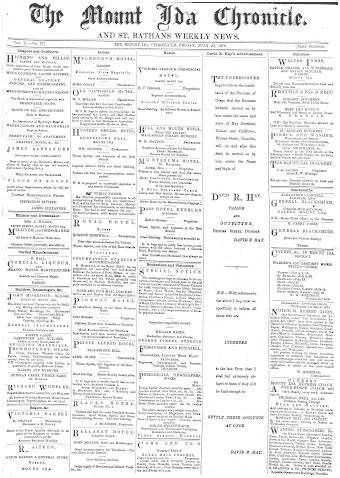 Issue page