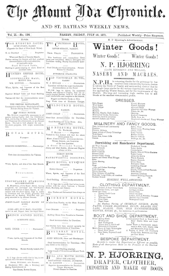 Issue page