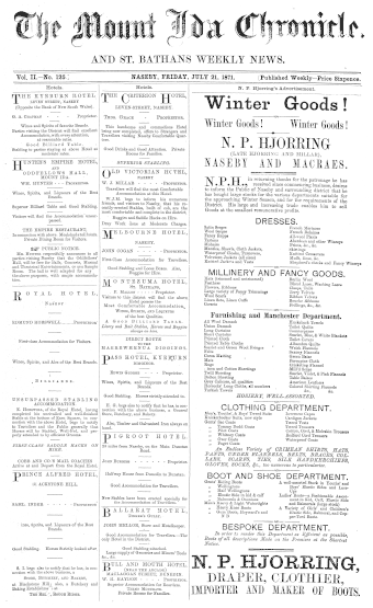 Issue page