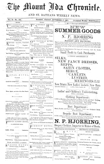 Issue page