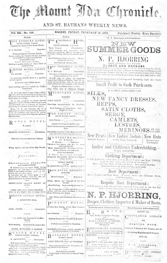 Issue page