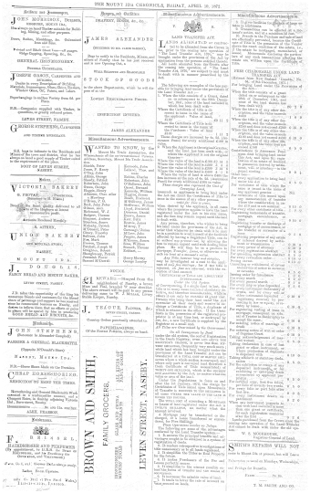 Issue page