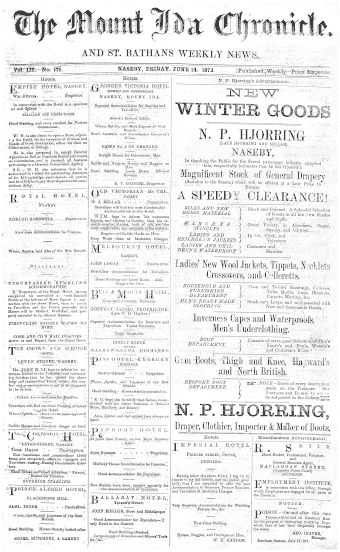 Issue page