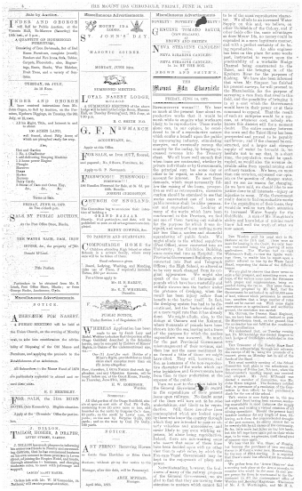 Issue page