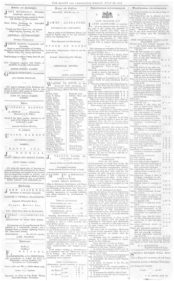 Issue page