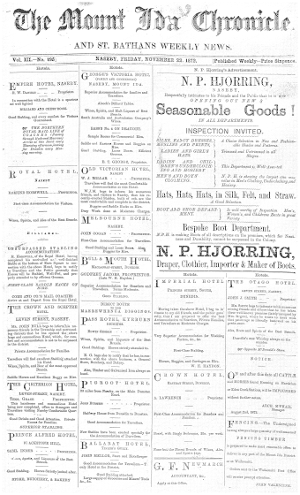 Issue page