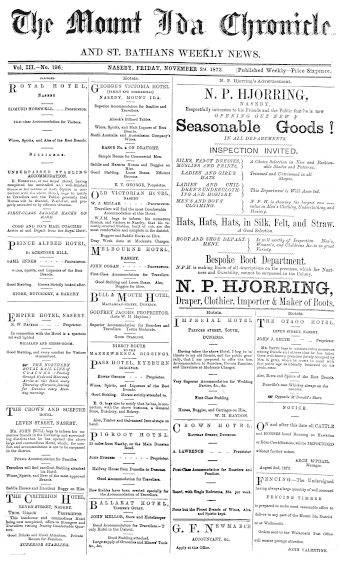 Issue page