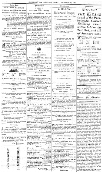 Issue page