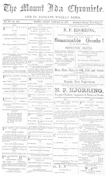 Issue page