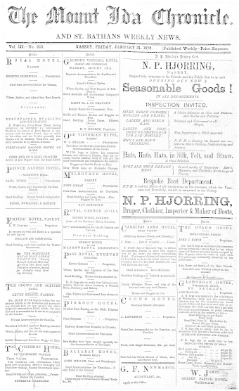Issue page