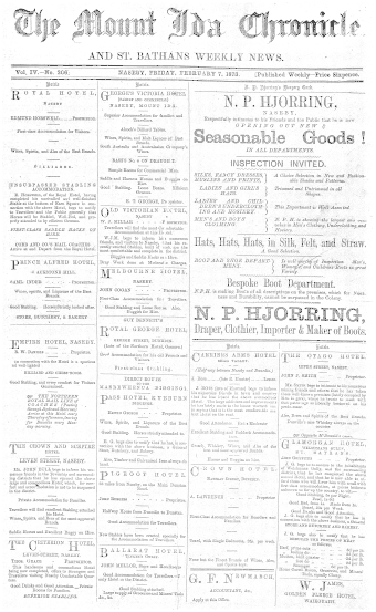 Issue page