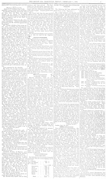 Issue page