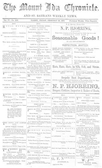 Issue page