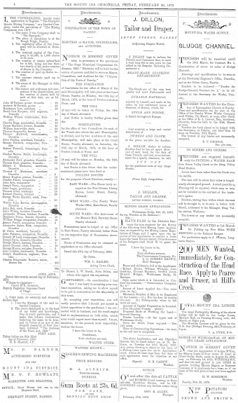 Issue page