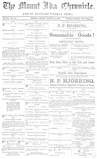 Issue page