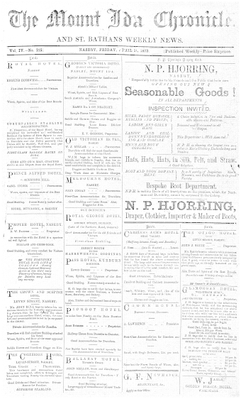 Issue page