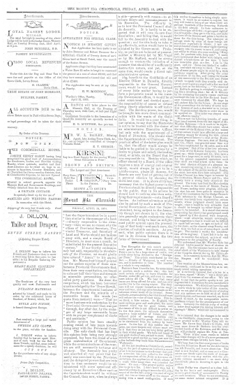 Issue page