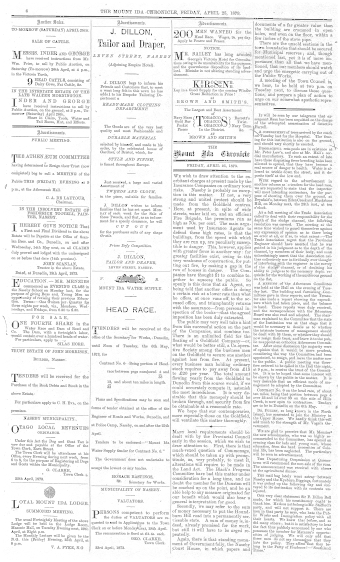 Issue page