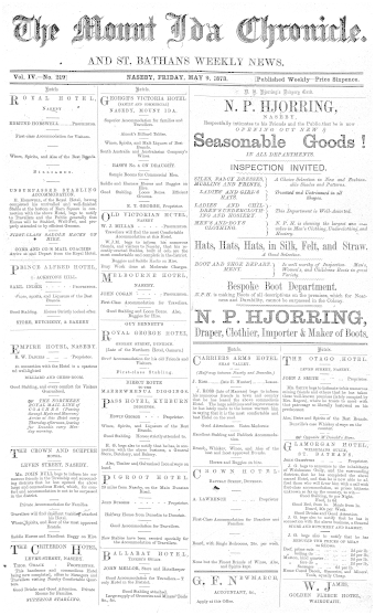 Issue page