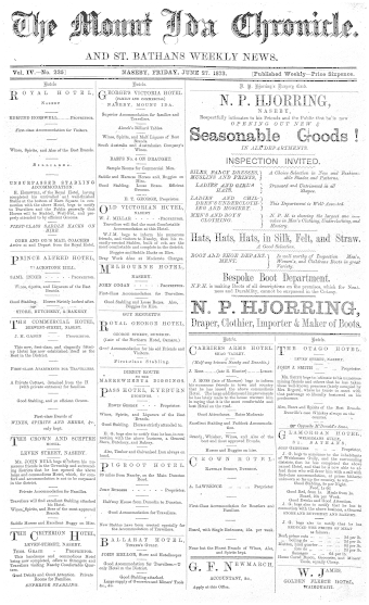 Issue page
