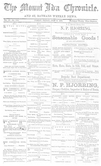 Issue page