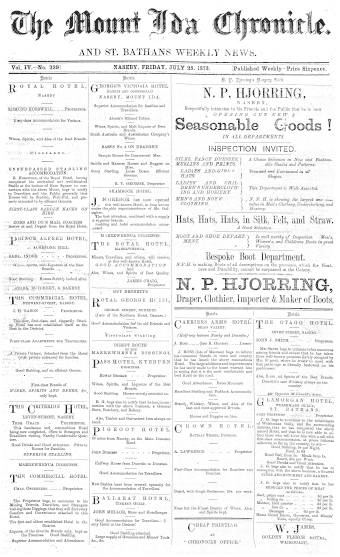 Issue page