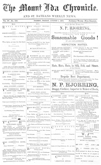 Issue page