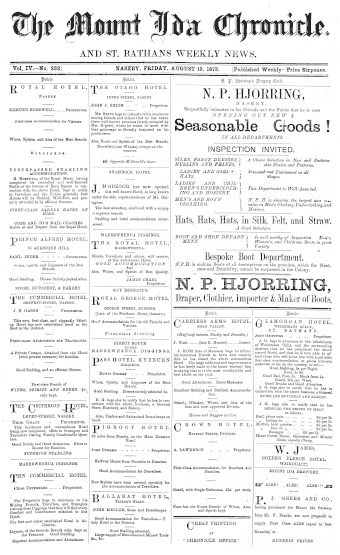 Issue page