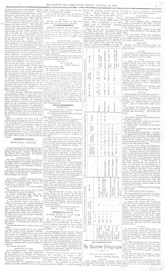 Issue page