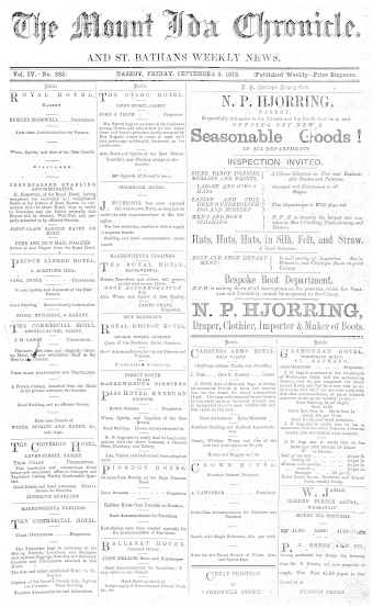 Issue page