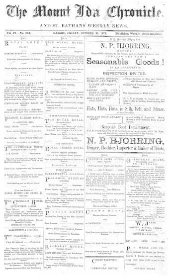 Issue page