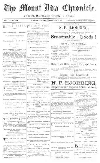 Issue page