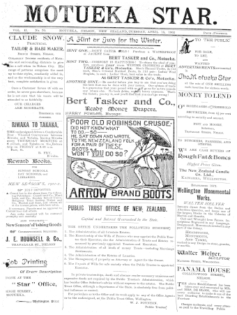 Issue page