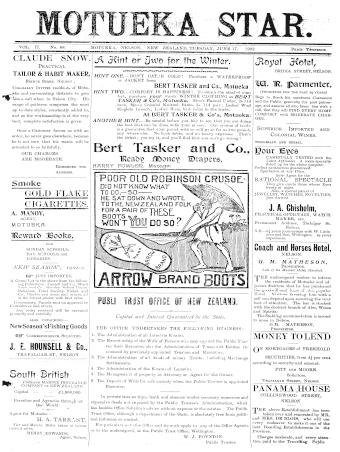 Issue page