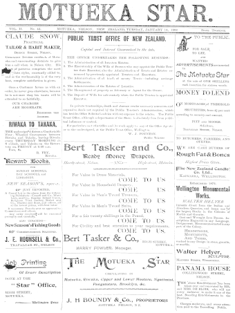 Issue page