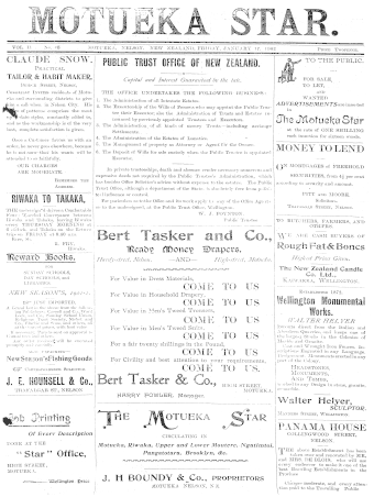 Issue page
