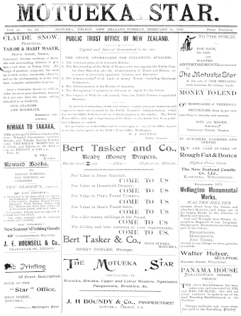 Issue page