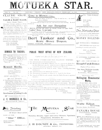 Issue page