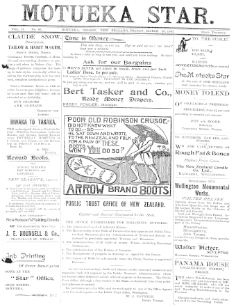 Issue page