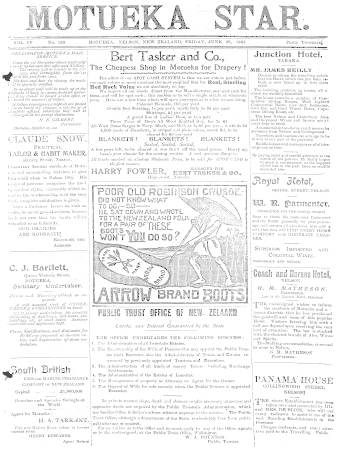 Issue page