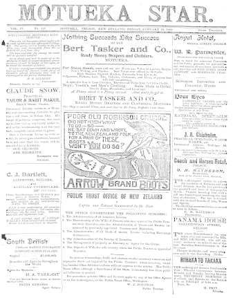 Issue page